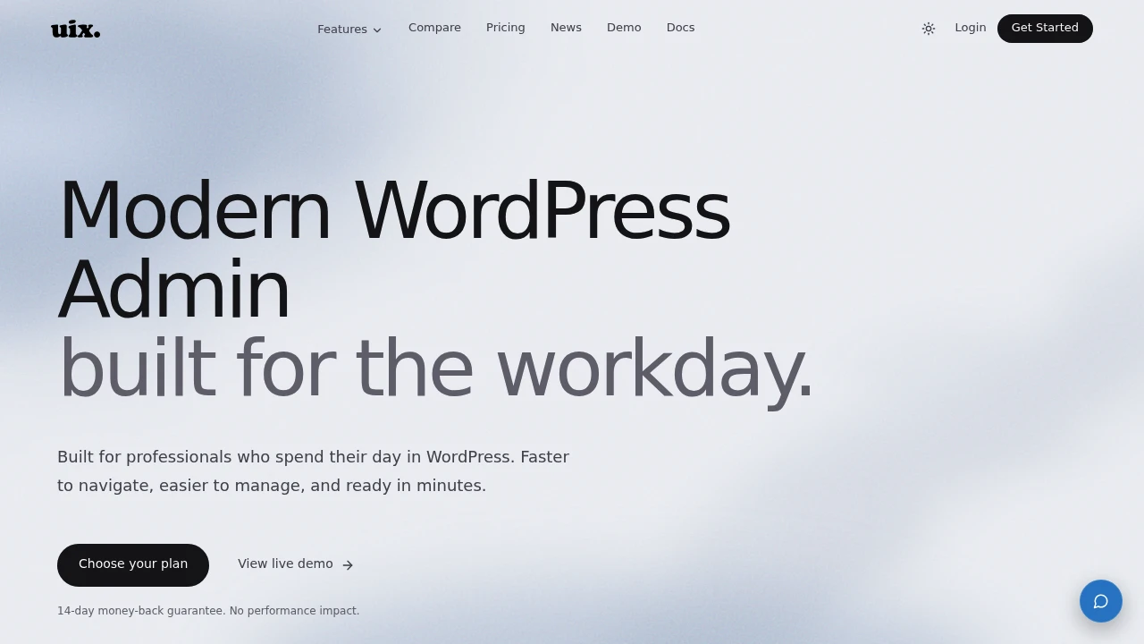 Screenshot of uiXpress website